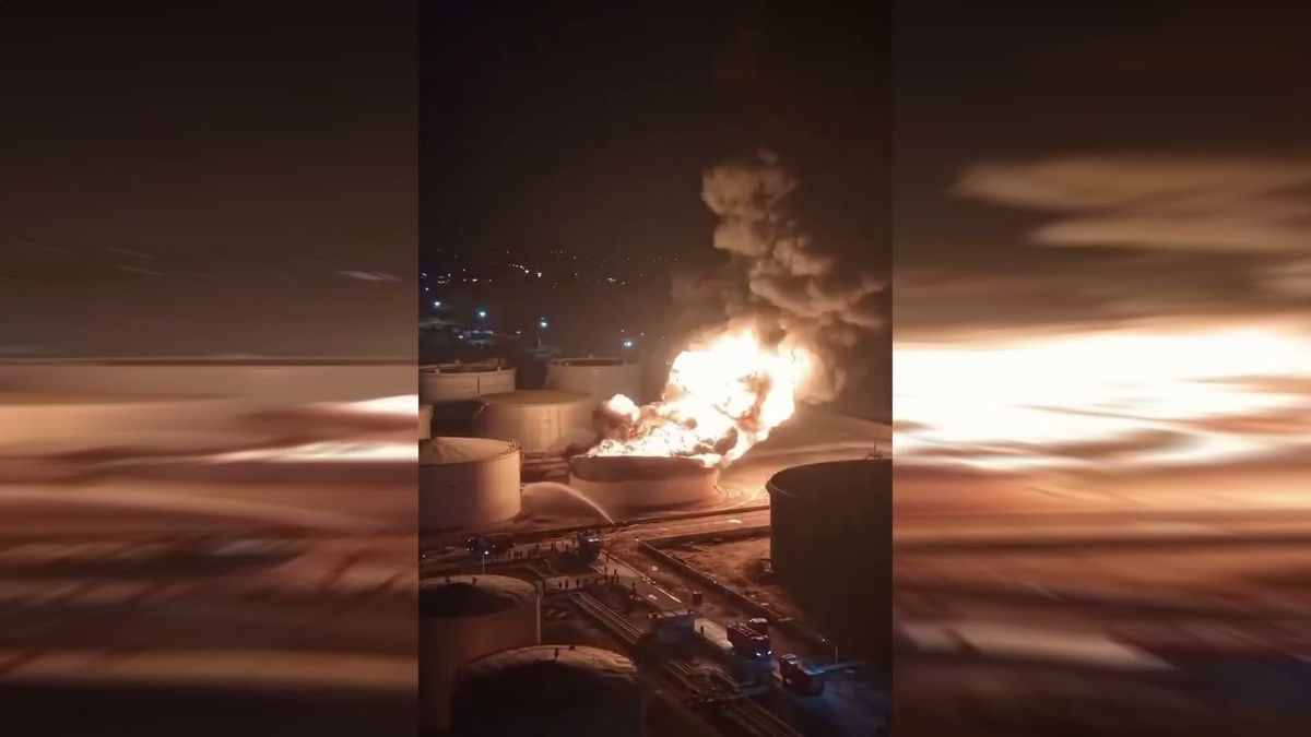 Libya’da Rafineriye İHA Saldırısı: Yangın Çıktı